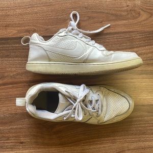 Well worn Nike Air Force 1s